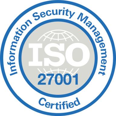 ISO 27001 certified logo